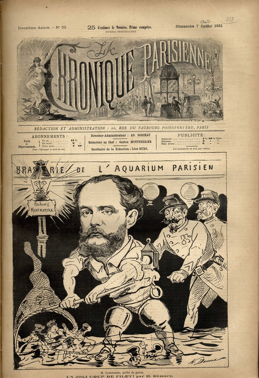 Pařížská kronika od Henri Demare