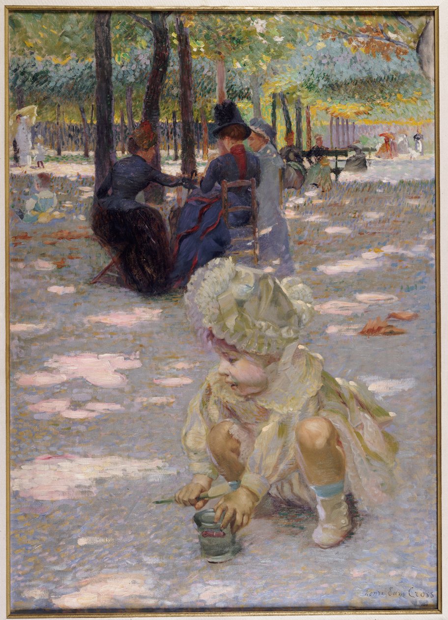 Srpnové odpoledne v Lucemburku, 1886 od Henri Edmond Cross