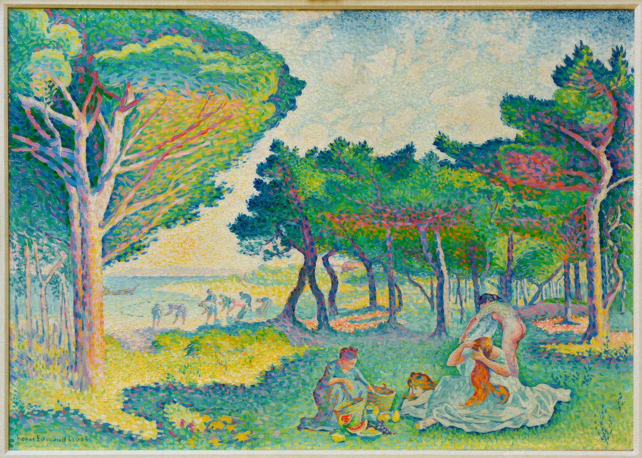 Středomořské okraje od Henri Edmond Cross