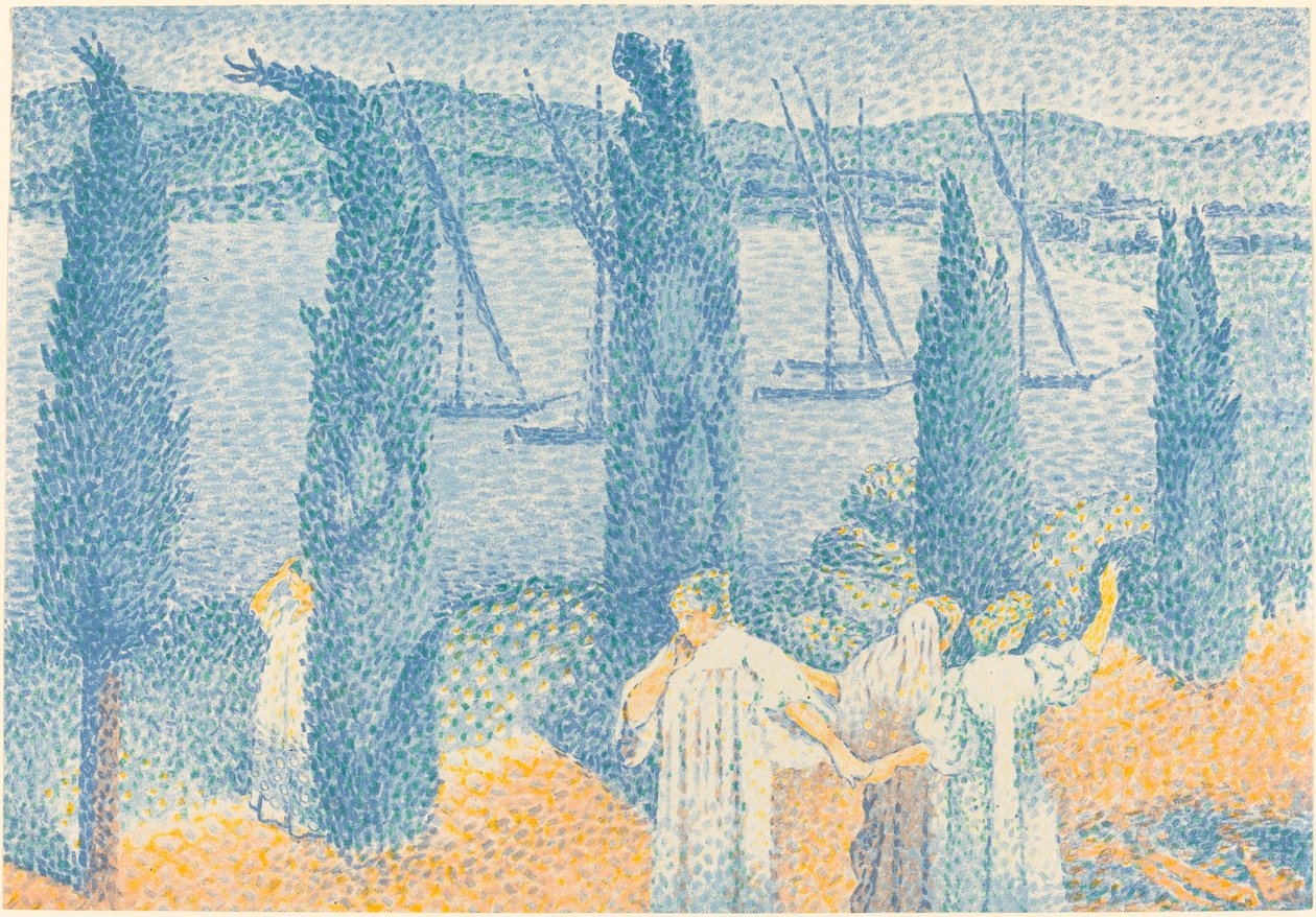 Chůze od Henri Edmond Cross