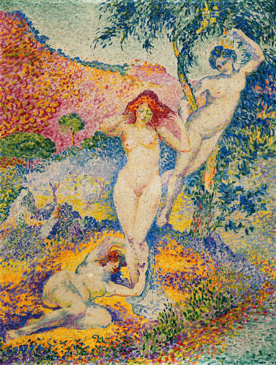 Napees, 1908 od Henri Edmond Cross