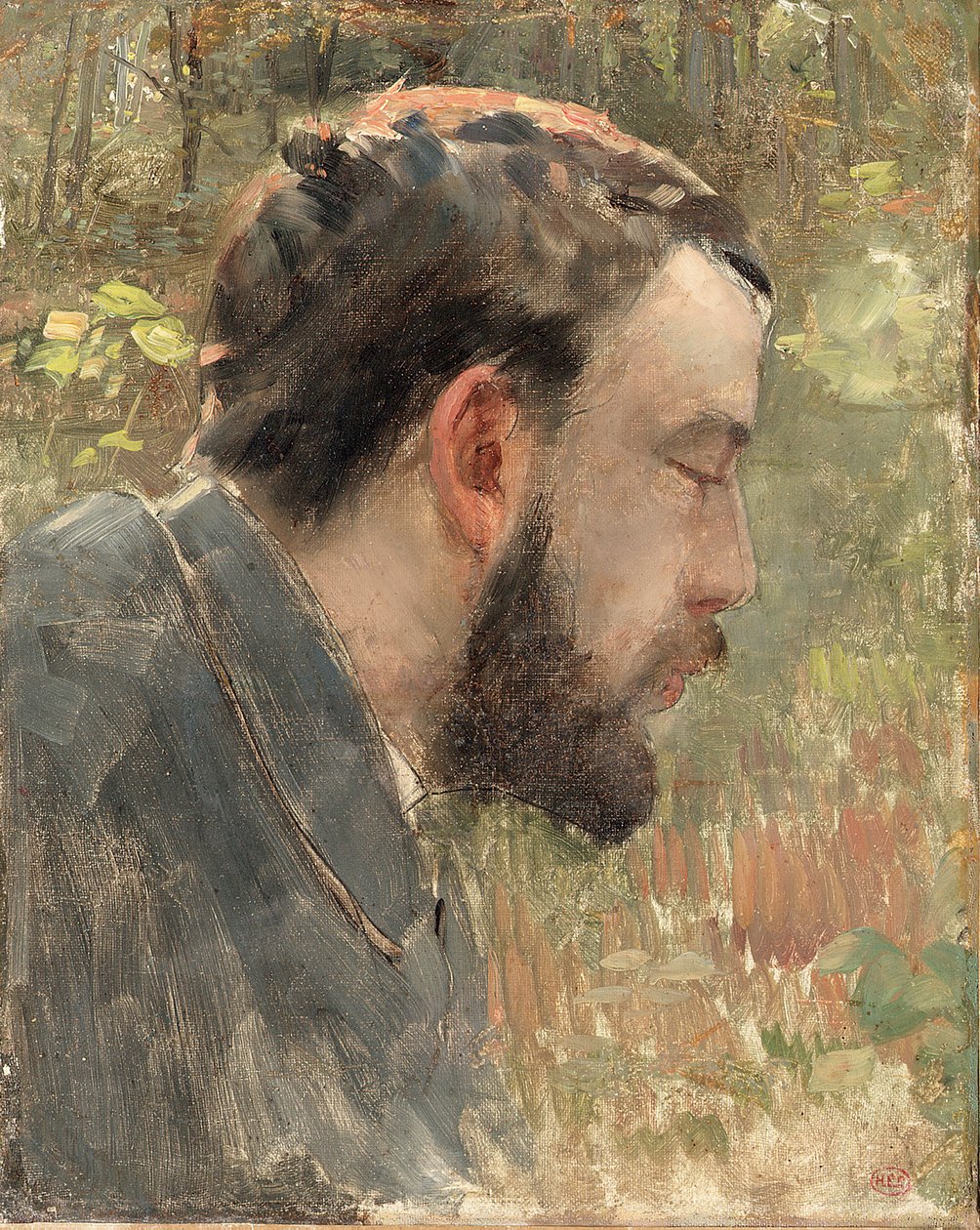 Portrét Seurata (olej na plátně) od Henri Edmond Cross
