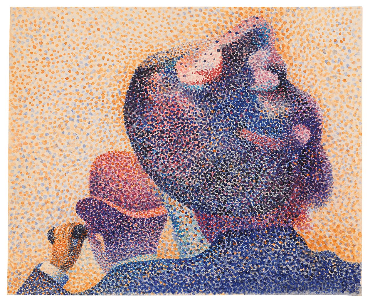 Studie pro scénu býčích zápasů, 1893 od Henri Edmond Cross