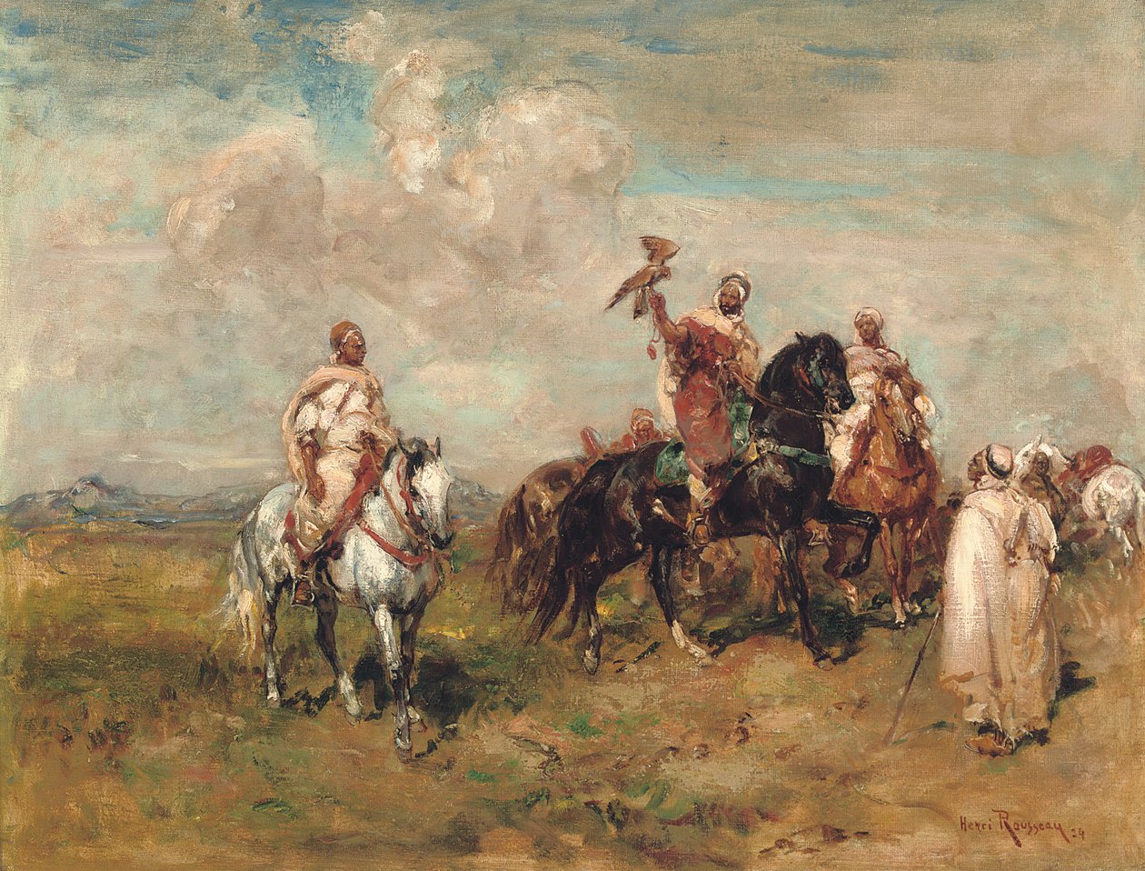 Sokolníci od Henri Emilien Rousseau