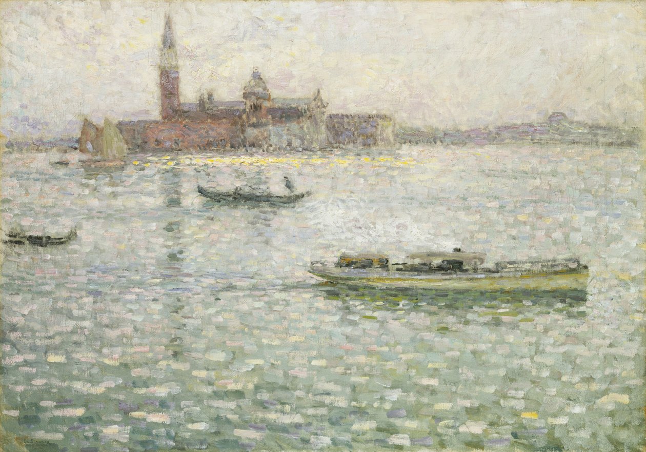 San Giorgio Maggiore, Benátky od Henri Eugene Augustin Le Sidaner