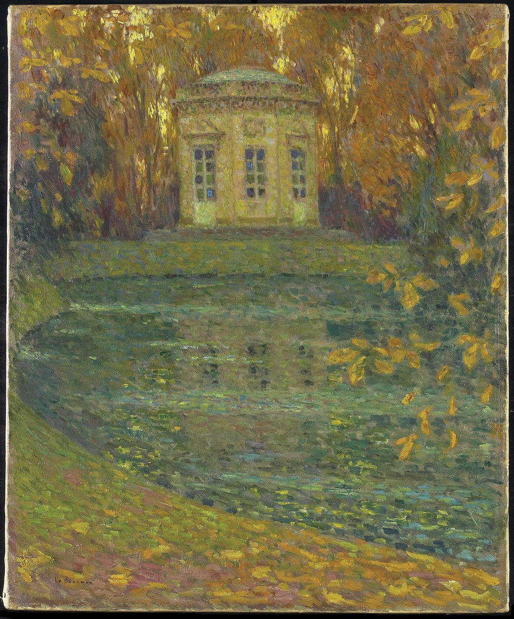 Belvedere v Trianonu, Versailles, 1915 od Henri Eugene Augustin Le Sidaner