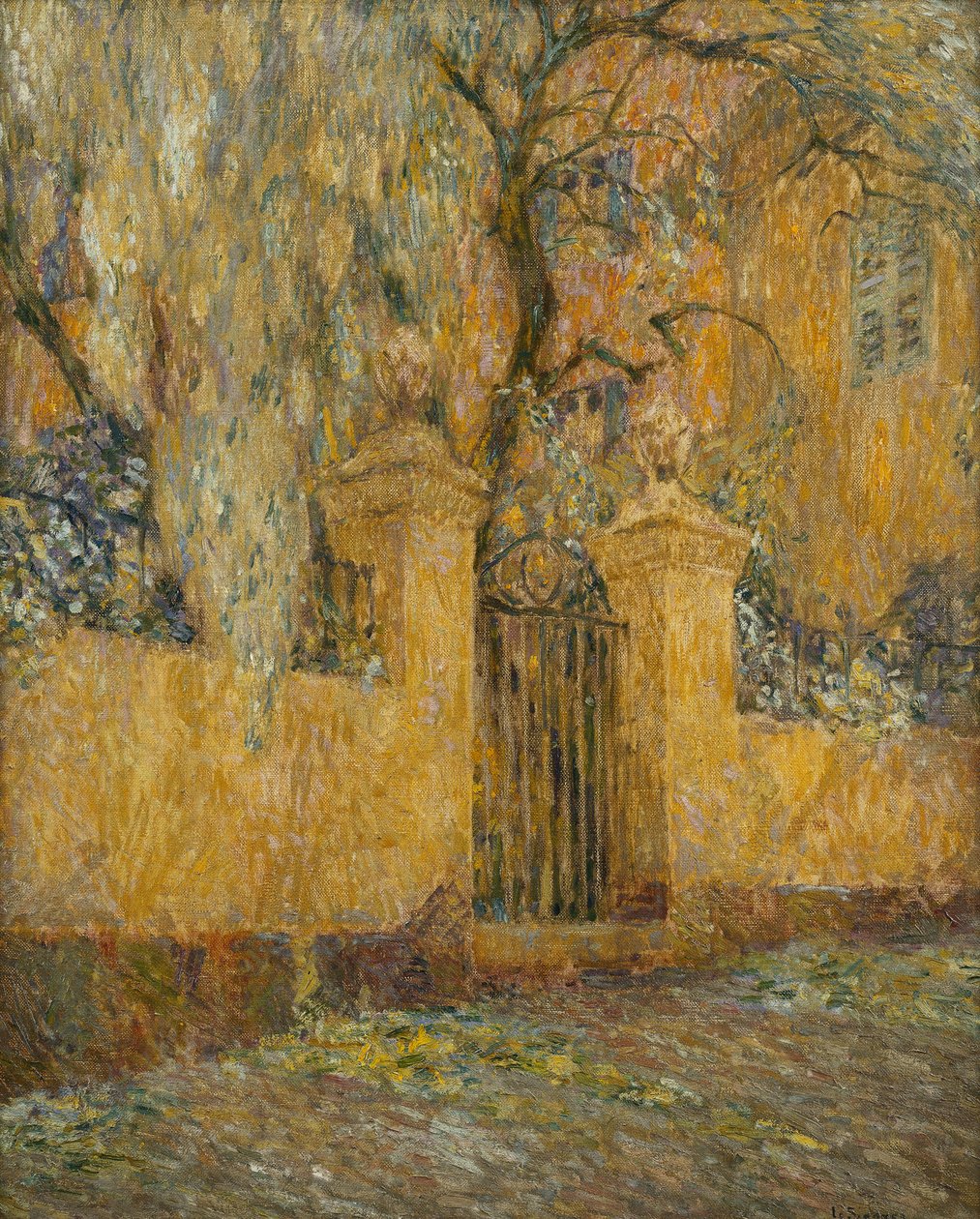 Brána; Brána od Henri Eugene Augustin Le Sidaner