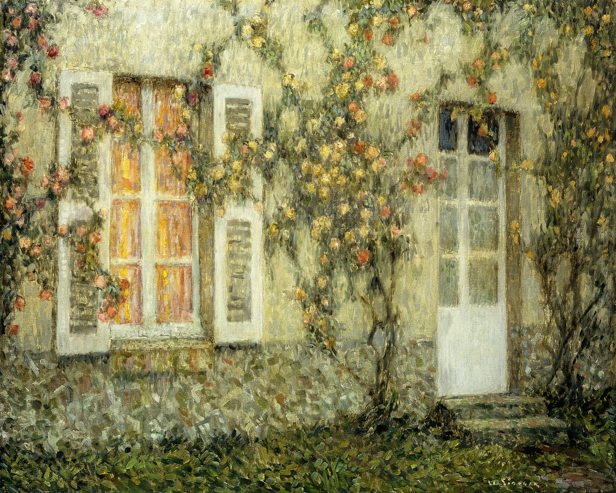 Dům růží; Dům růží od Henri Eugene Augustin Le Sidaner