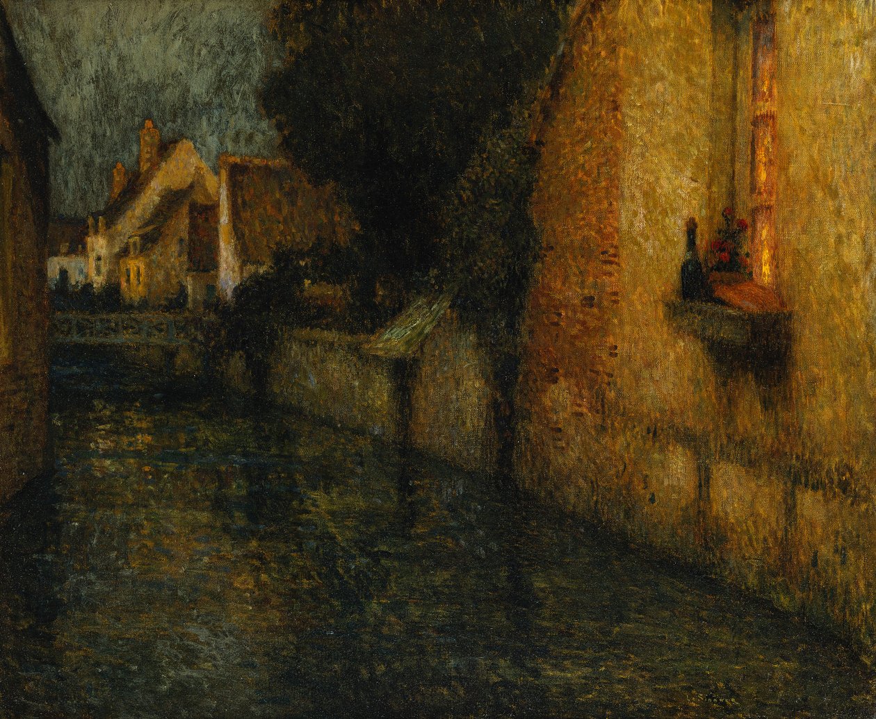 Okno, Gisors; Le Fenetre, Gisors od Henri Eugene Augustin Le Sidaner