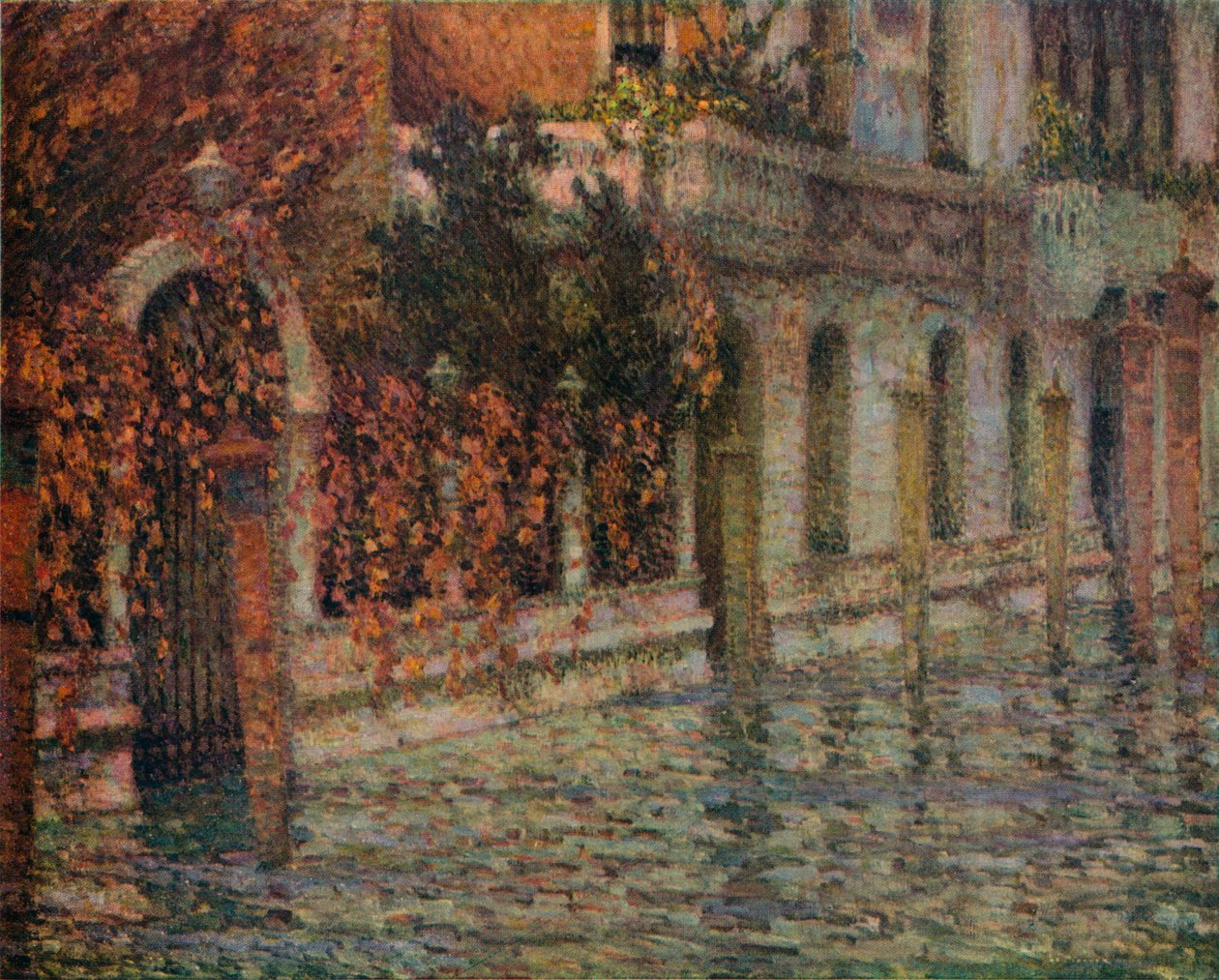 Bílý palác, podzim, Benátky, c1906, 1918 od Henri Eugene Le Sidaner