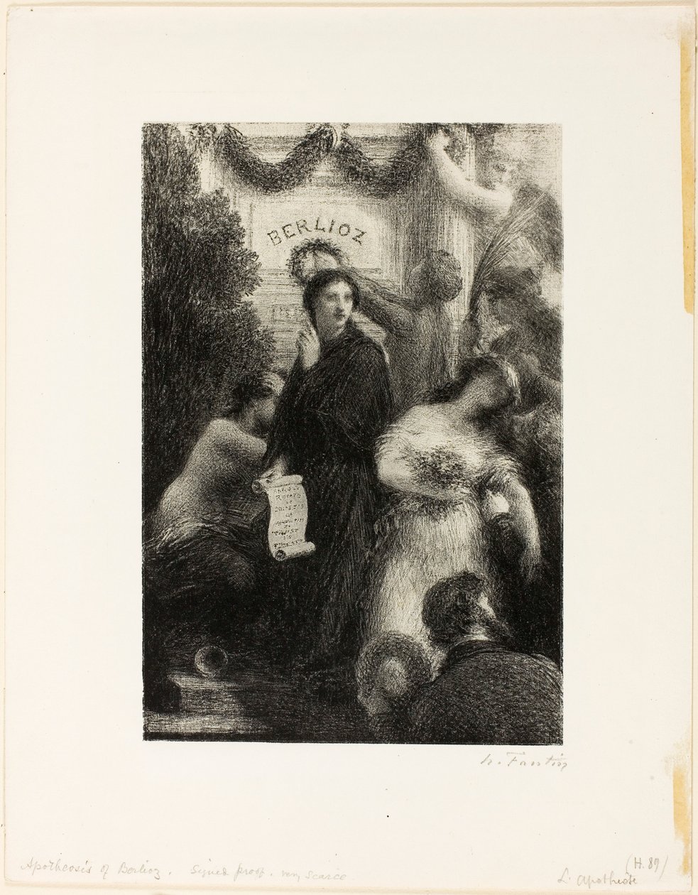 Zbožnění od Henri Fantin-Latour