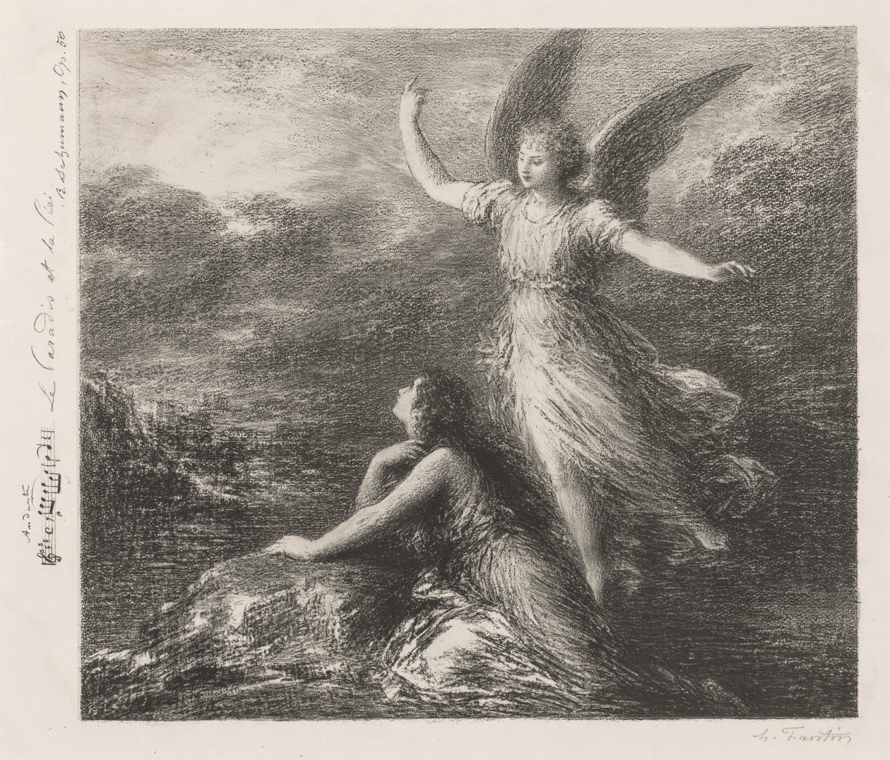 Debut z Paradise and the Peri (druhá deska) od Henri Fantin-Latour