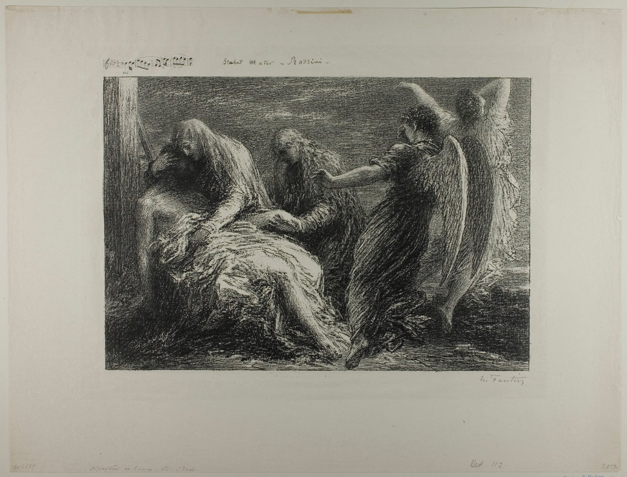 Složení z kříže od Henri Fantin-Latour