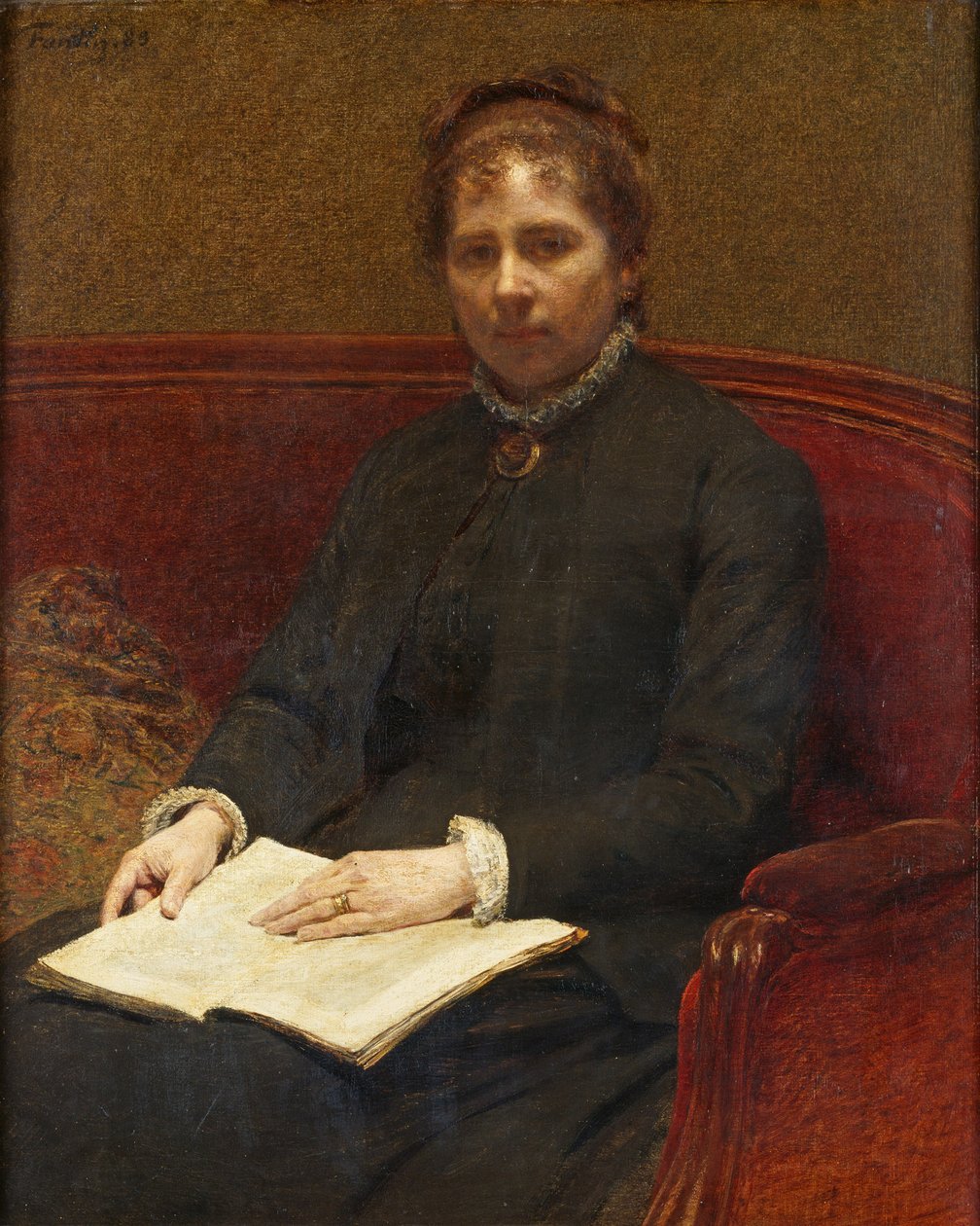 Manželka umělce od Henri Fantin-Latour