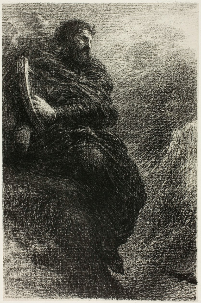 Harold v Itálii: V horách od Henri Fantin-Latour
