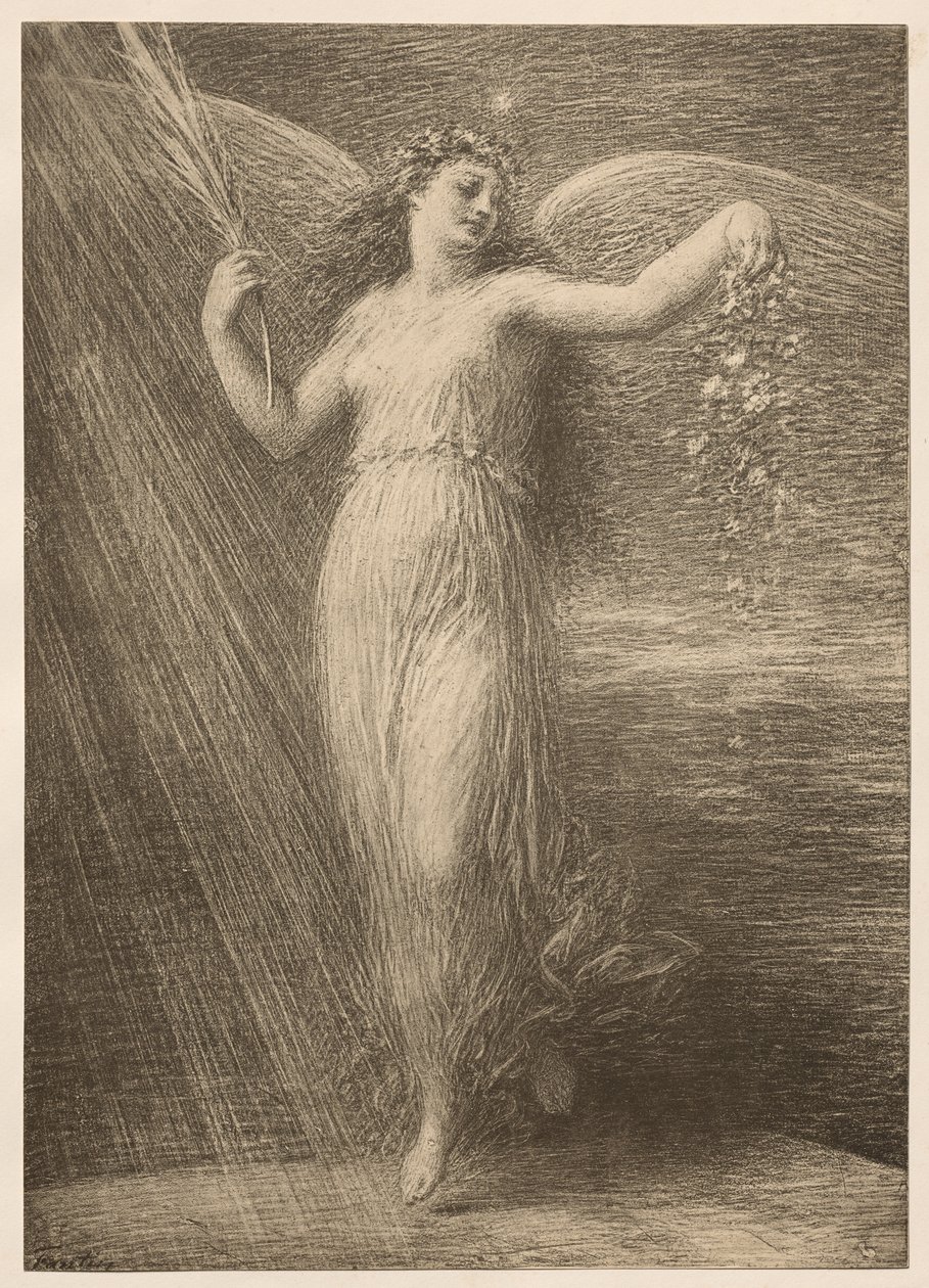 Nesmrtelnost od Henri Fantin Latour