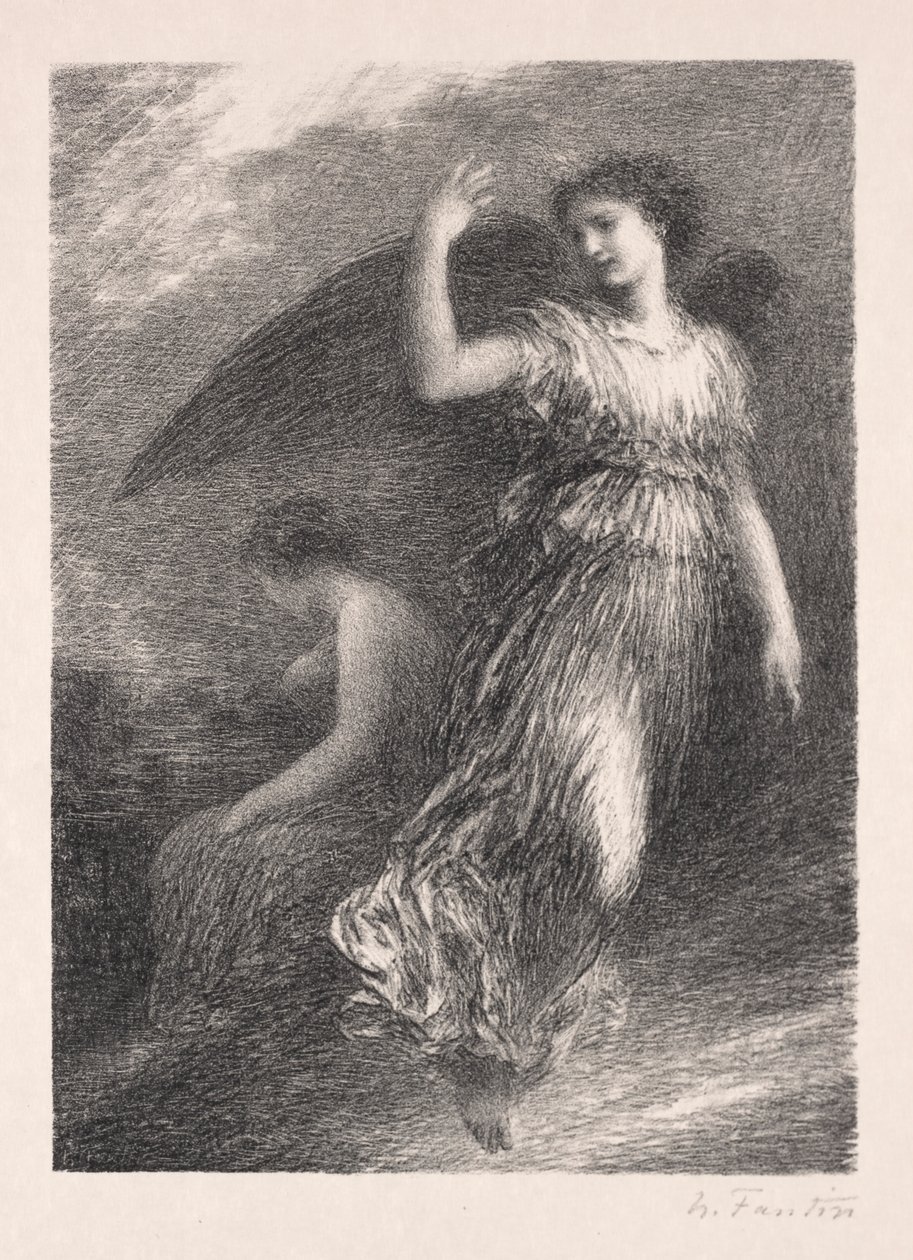 Ráj a Peri od Henri Fantin Latour