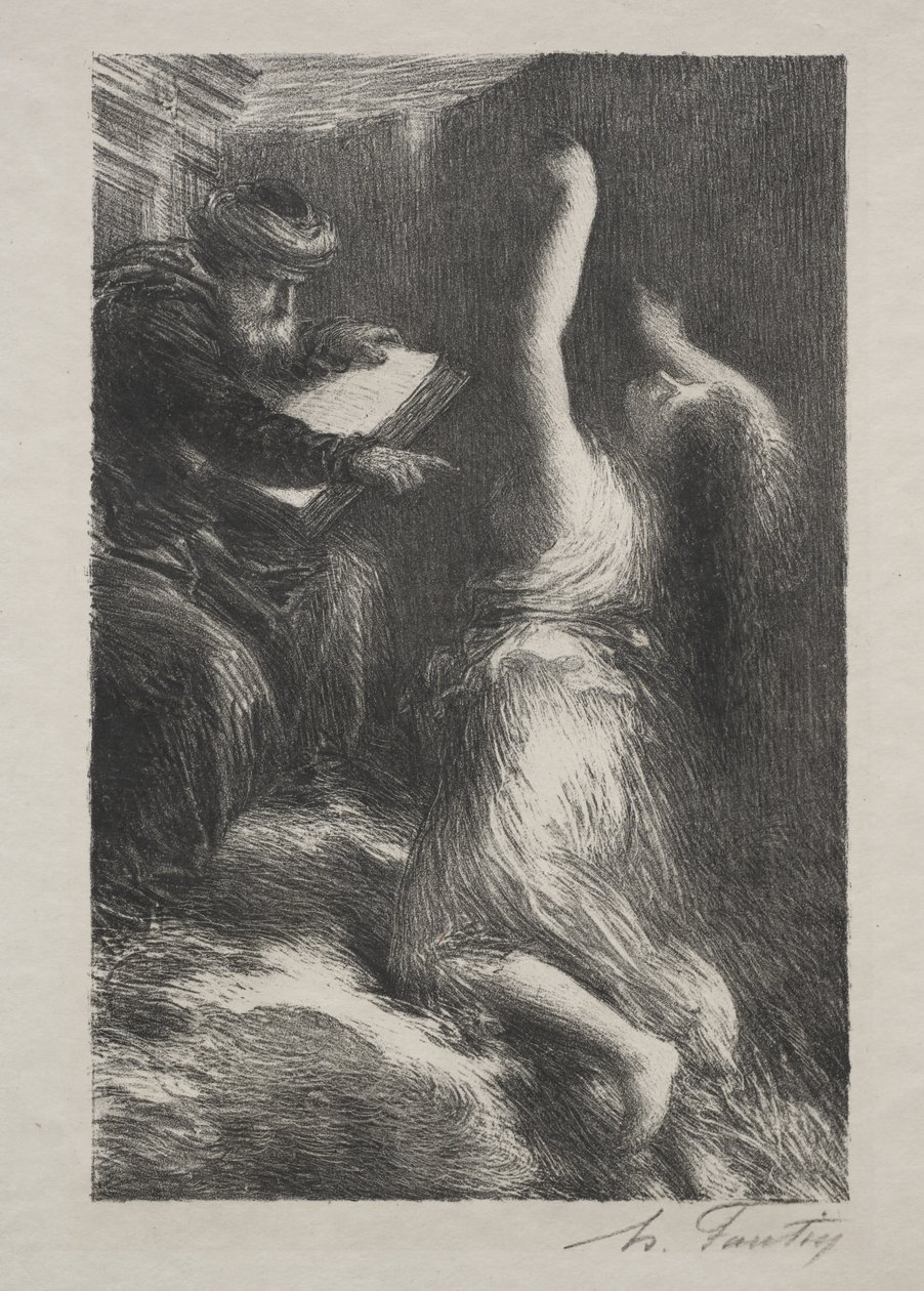 Parsifal, dějství II: Evokace Kundry od Henri Fantin-Latour