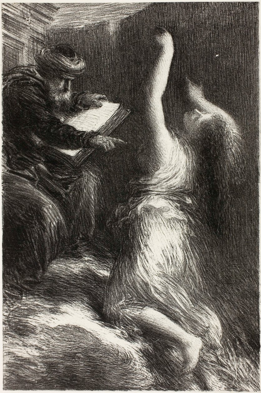 Parsifal, dějství II: Evokace Kundry od Henri Fantin-Latour