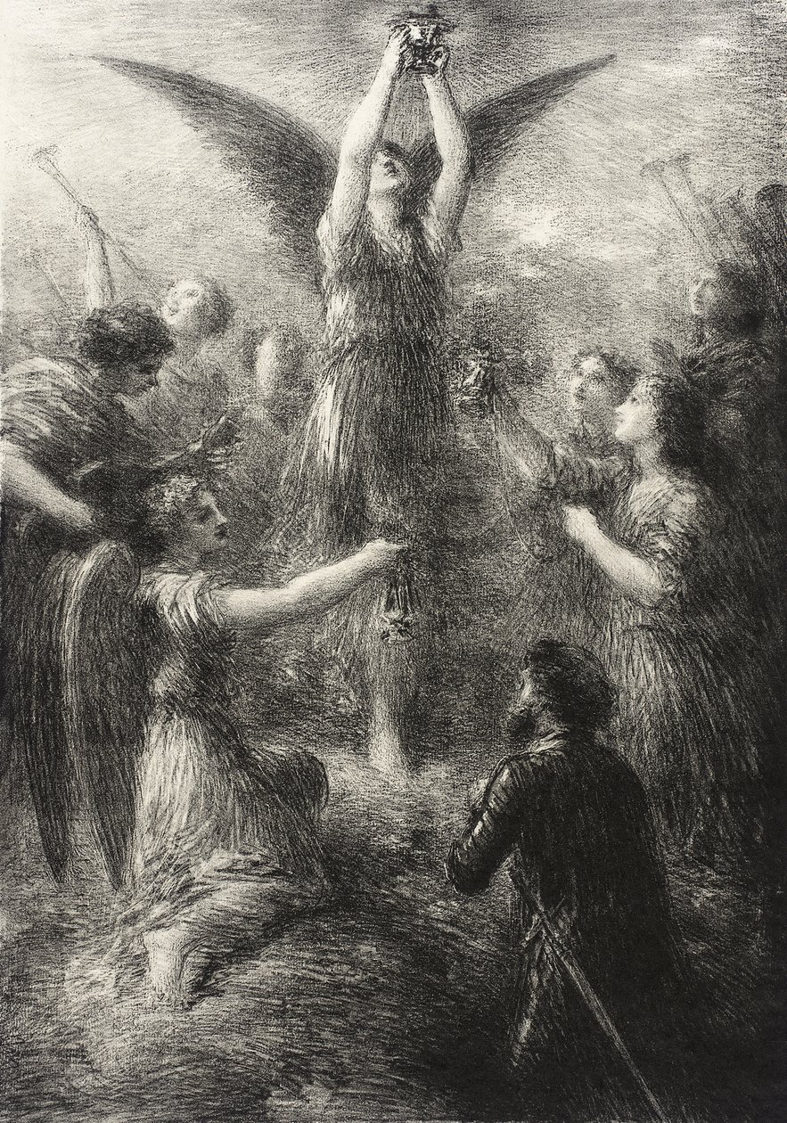 Předehra k Lohengrinovi od Henri Fantin-Latour