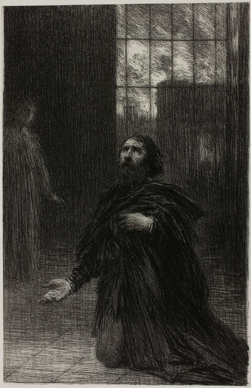 Rienzi, V. dějství: Rienziho modlitba od Henri Fantin-Latour