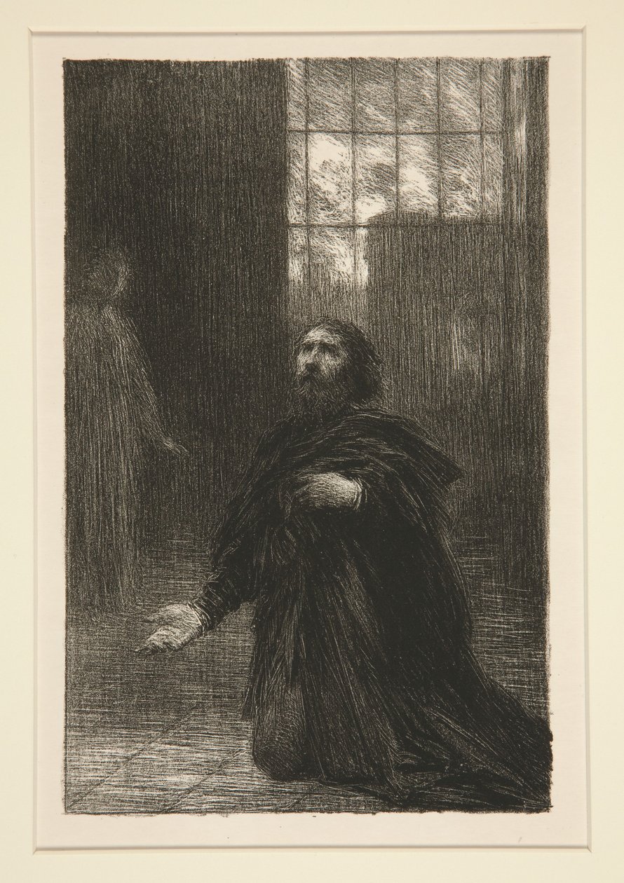 Rienzi: 5. jednání, Rienziho modlitba od Henri Fantin-Latour