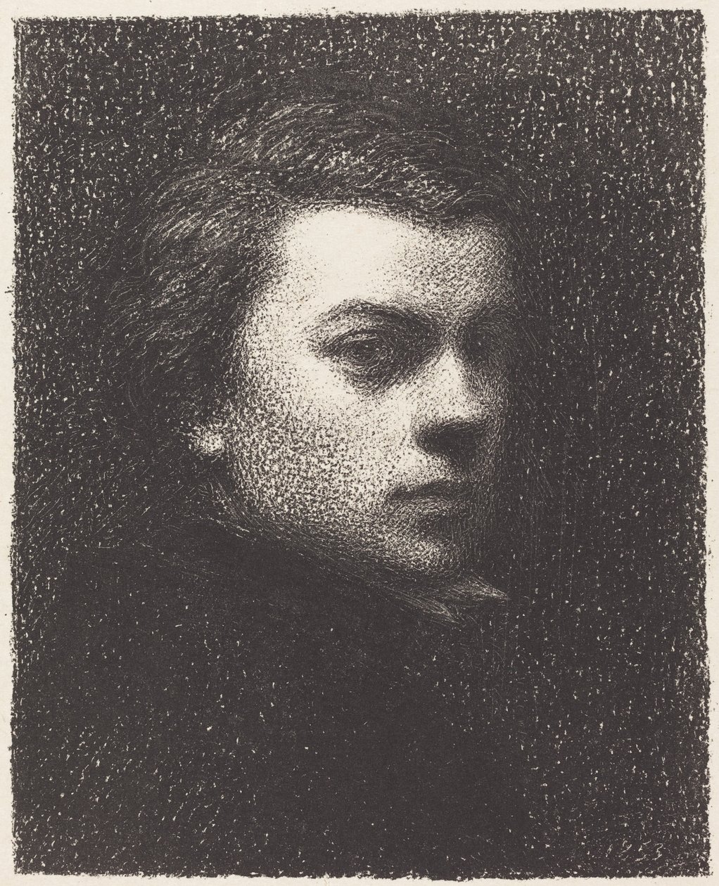 Autoportrét v sedmnácti letech od Henri Fantin-Latour