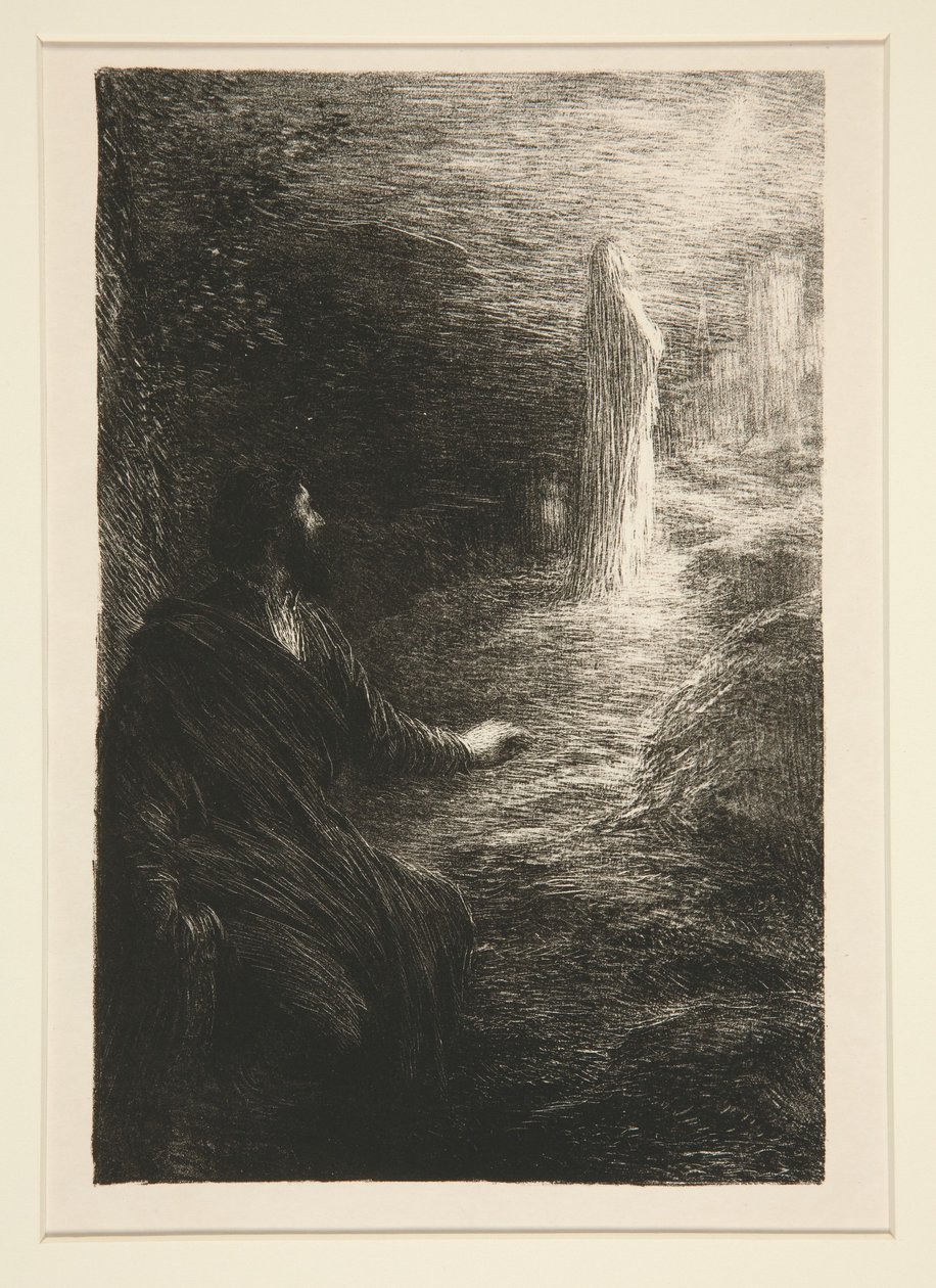 Tannhäuser: 3. jednání: Večernice od Henri Fantin-Latour
