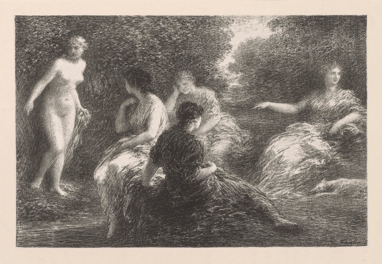 The Bathers od Henri Fantin-Latour