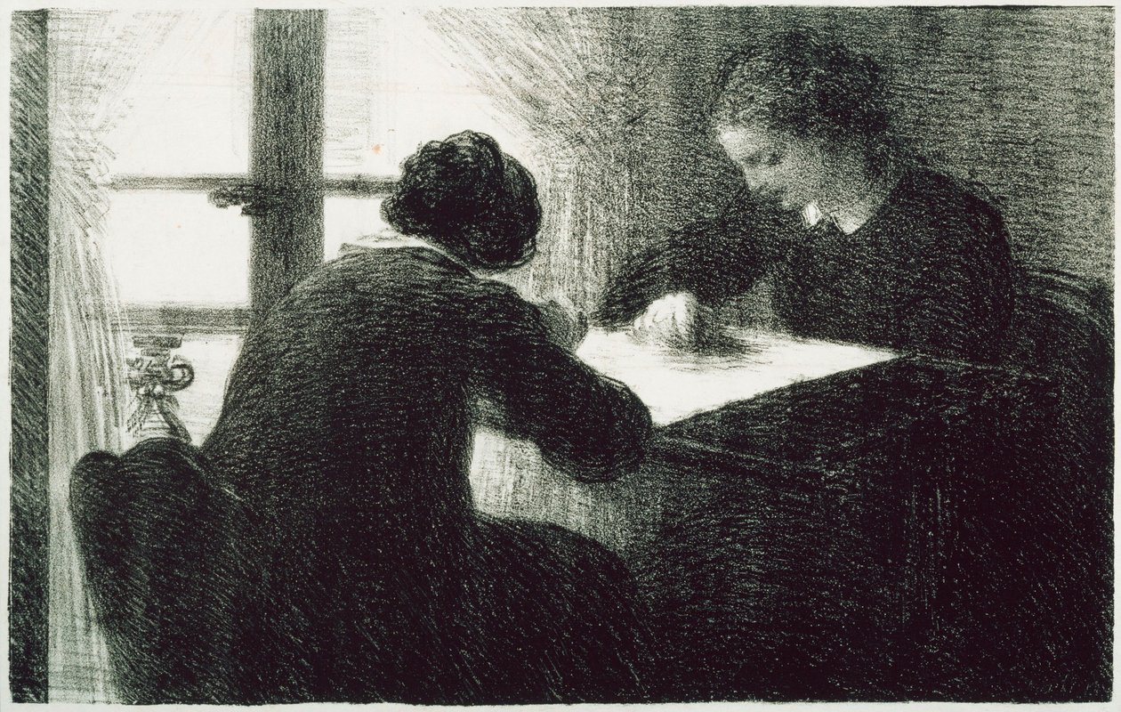 Vyšívačky (Les Brodeuses) od Henri Fantin-Latour