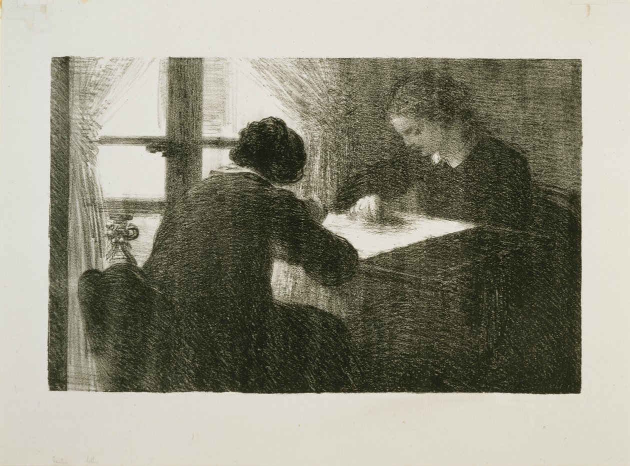 The Embroiderers, č. 2 od Henri Fantin-Latour