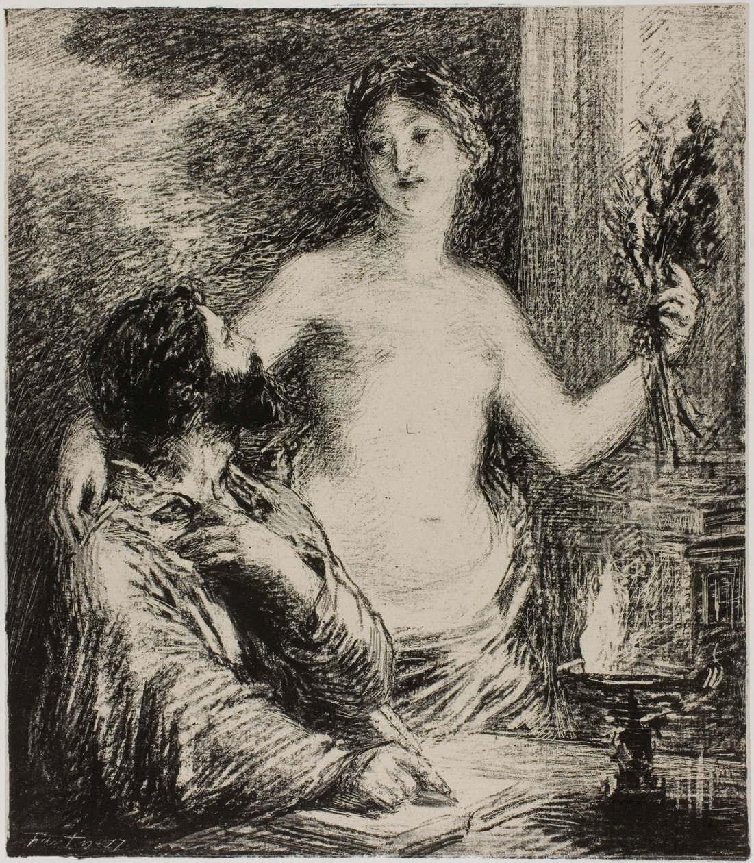 Hudebník od Henri Fantin-Latour