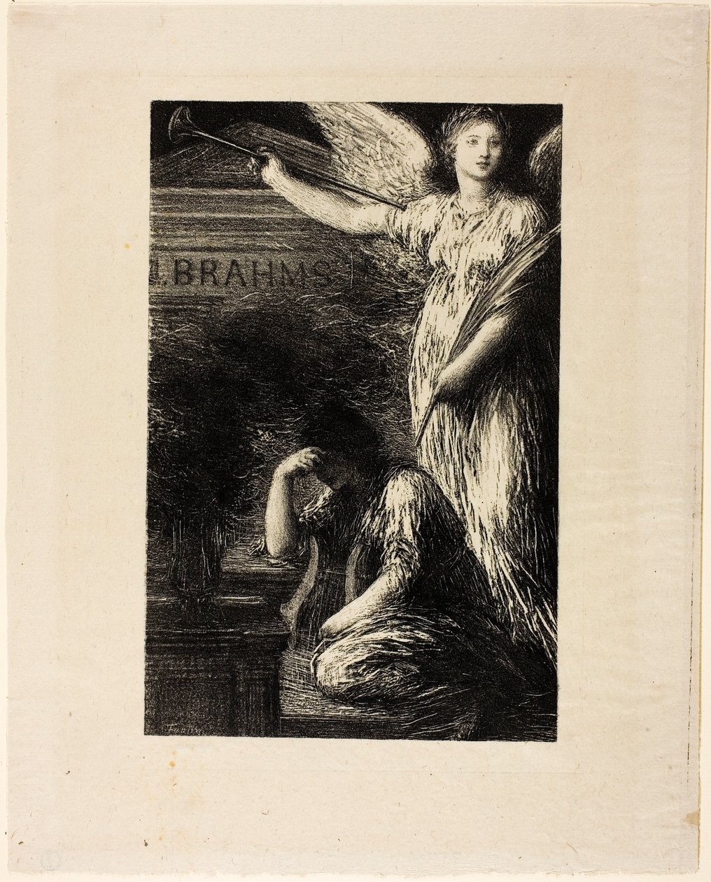 J. Brahmsovi od Henri Fantin-Latour
