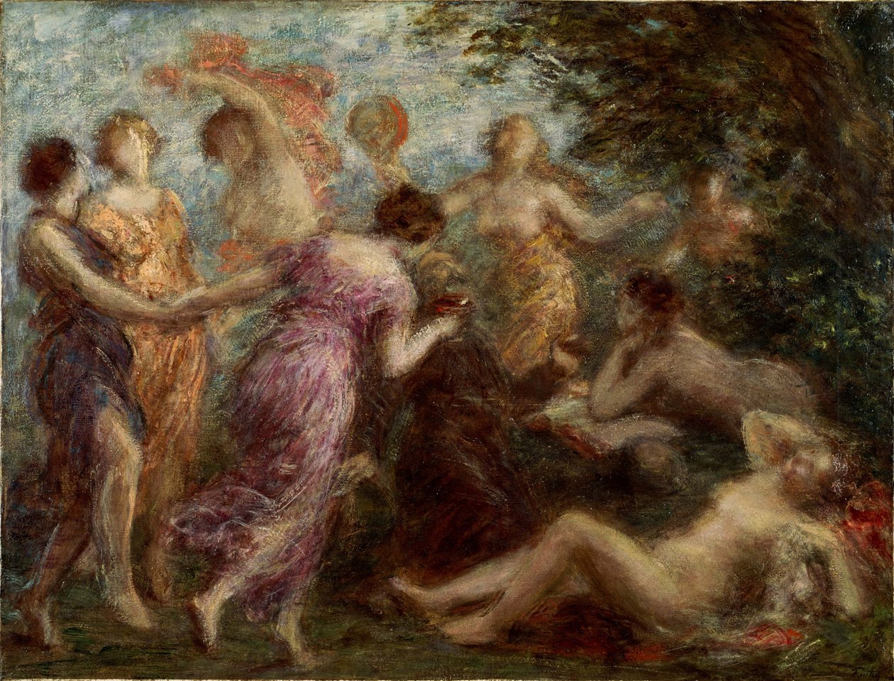 Pokušení svatého Antonína od Henri Fantin Latour