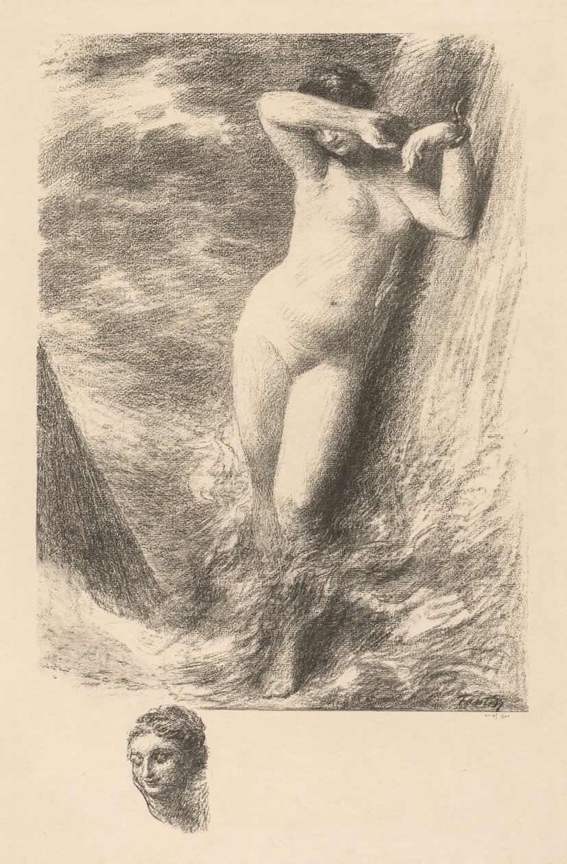 Andromeda od Ignace Henri Jean Fantin Latour