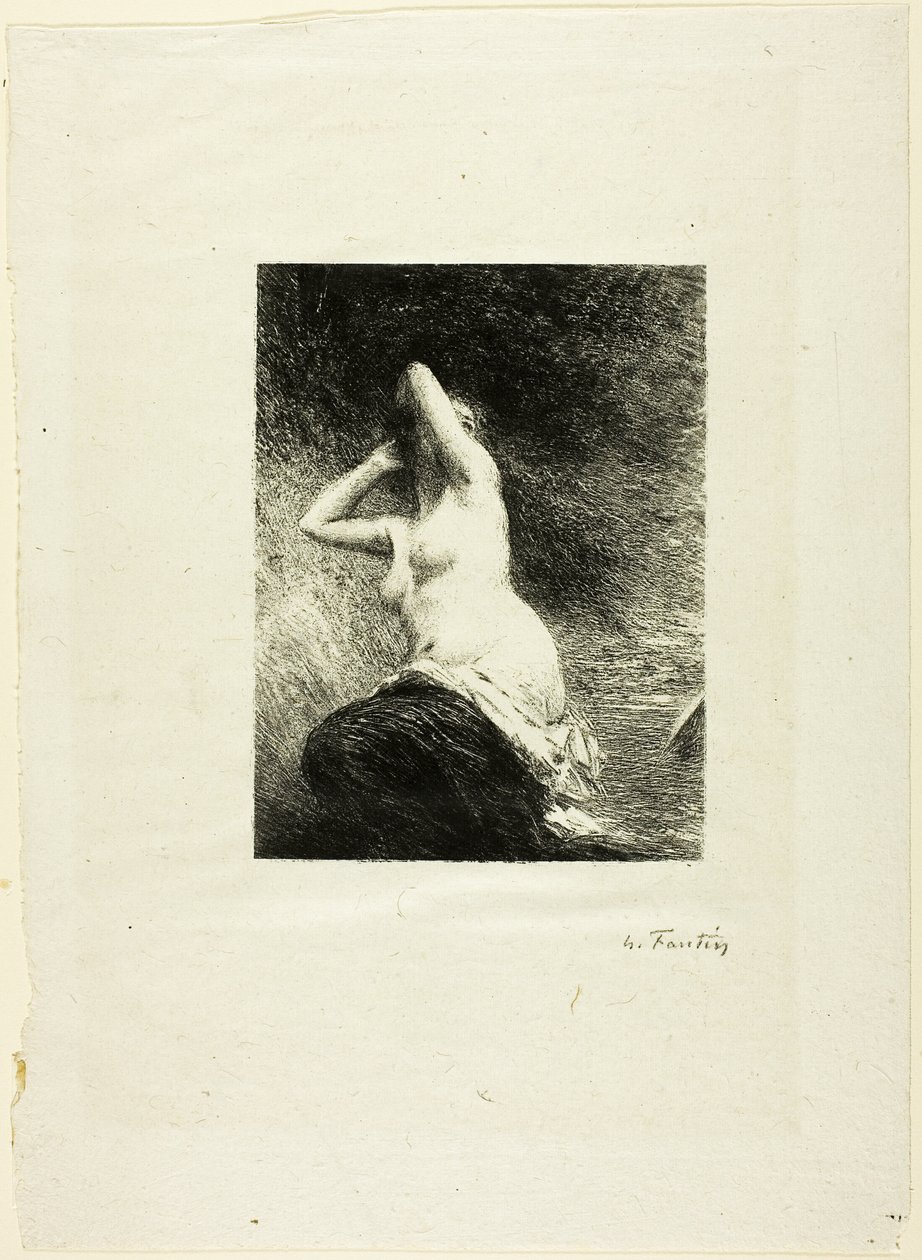 Ariadne od Ignace Henri Jean Fantin Latour