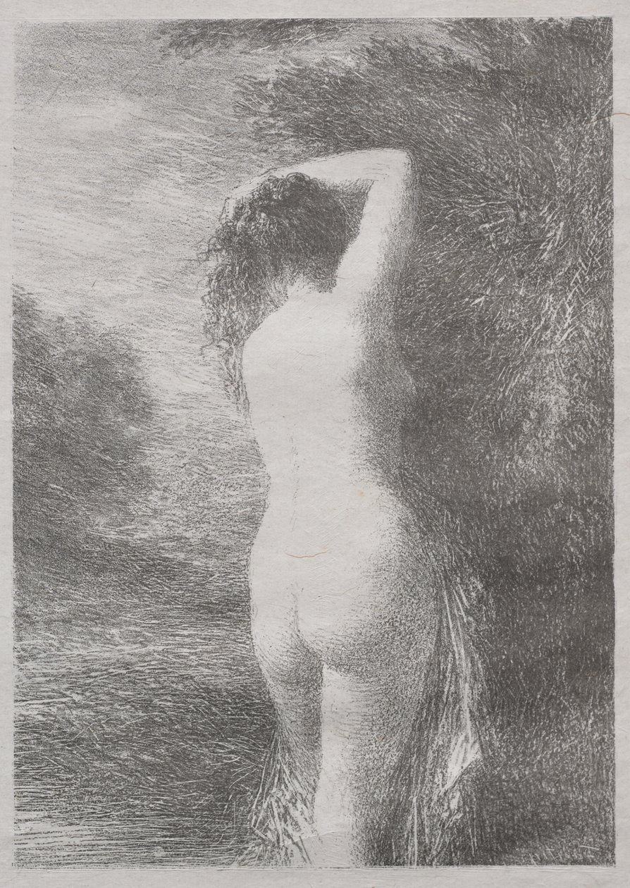 Koupání ve stoje od Ignace Henri Jean Fantin Latour