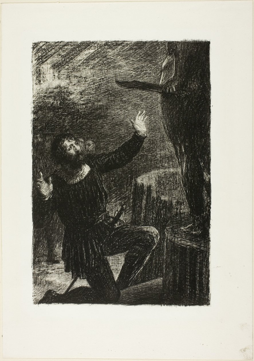 Benvenuto Cellini, dějství III: Obsazení Persea od Ignace Henri Jean Fantin Latour