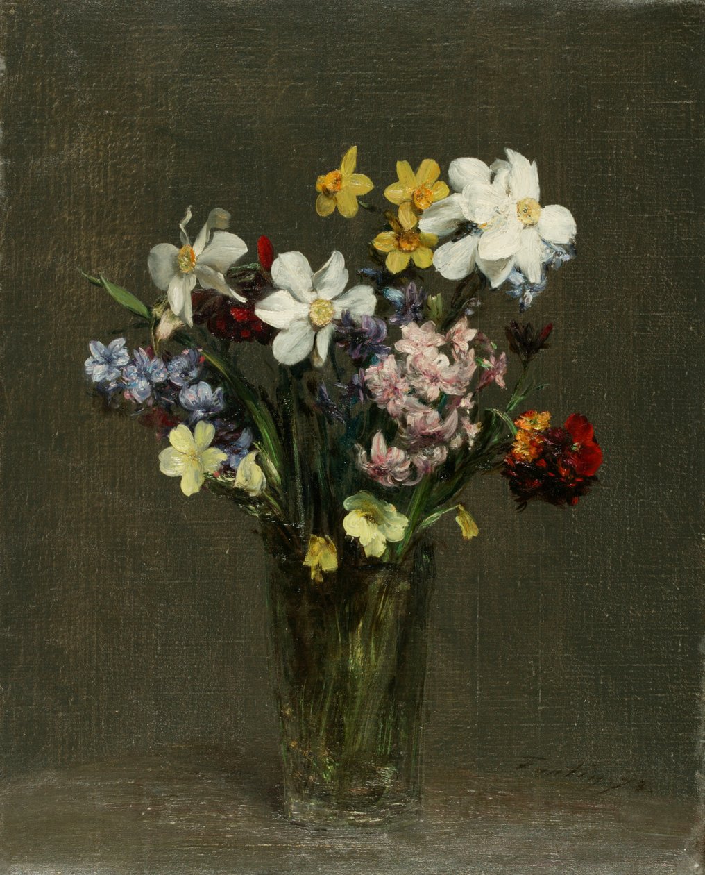 Květiny Ve Váze od Henri Fantin Latour
