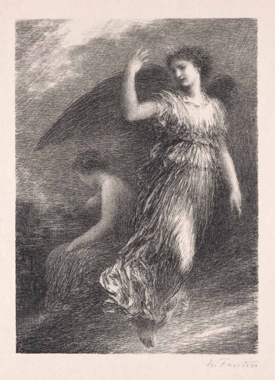 Ráj a Peri - debut od Ignace Henri Jean Fantin Latour