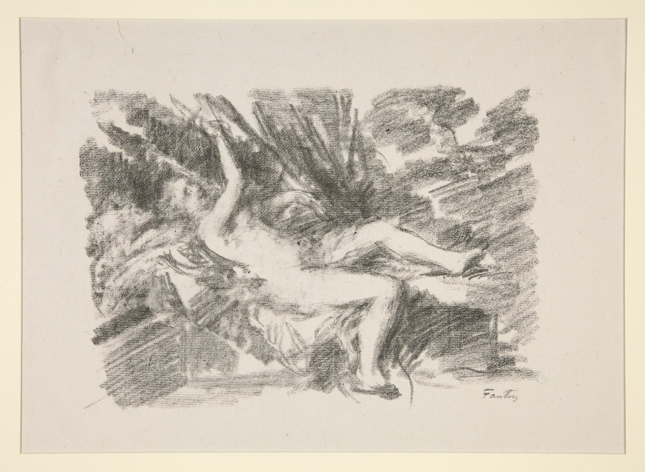 Alarm od Ignace Henri Jean Fantin Latour