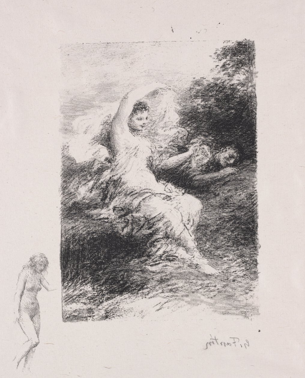 Lyde od Ignace Henri Jean Fantin Latour
