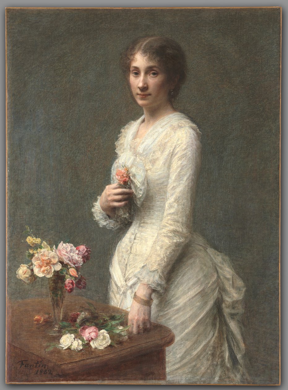 Madame Lerolle od Ignace Henri Jean Fantin Latour