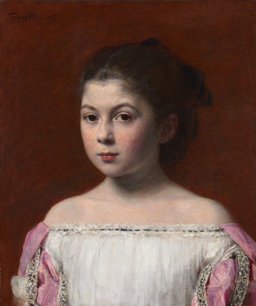 Marie-Yolande de Fitz-James od Ignace Henri Jean Fantin Latour