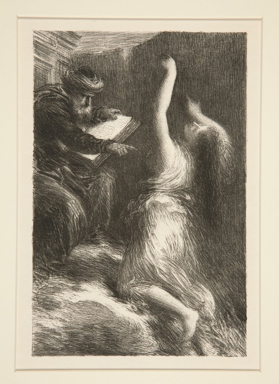 Parsifal: acte II, ?vocation de Kundry (Parsifal: Act II, Evocation of Kundry) od Ignace Henri Jean Fantin Latour