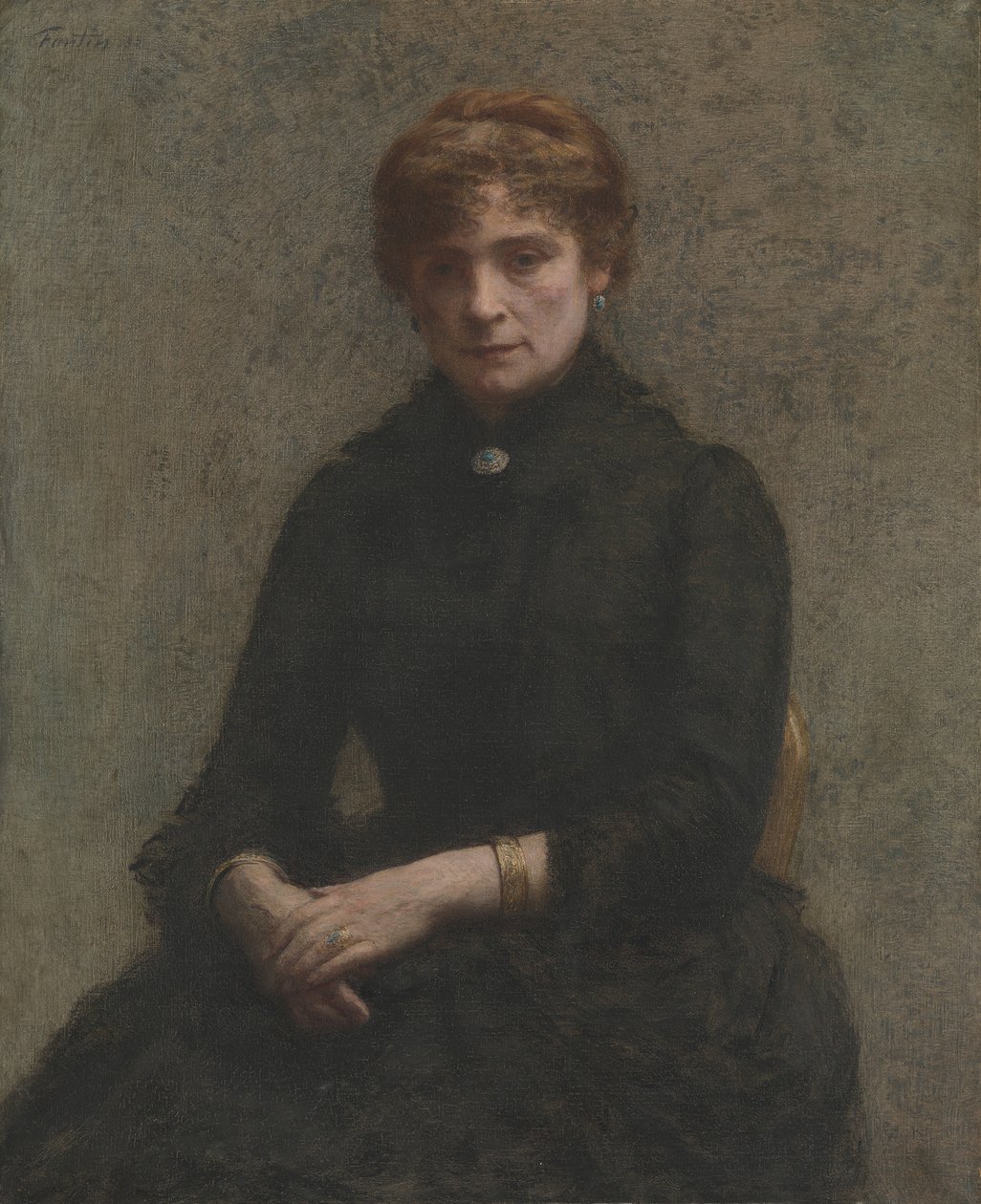 Portrét ženy, 1885. od Ignace Henri Jean Fantin Latour