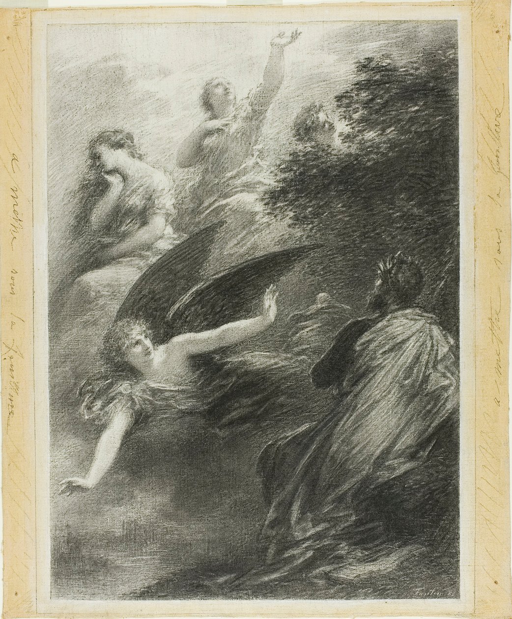 Náboženství a náboženství od Ignace Henri Jean Fantin Latour