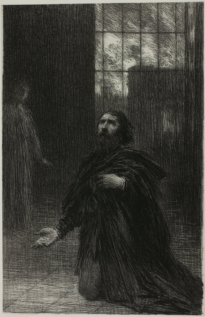 Rienzi, V. dějství: Rienziho modlitba od Henri Fantin Latour