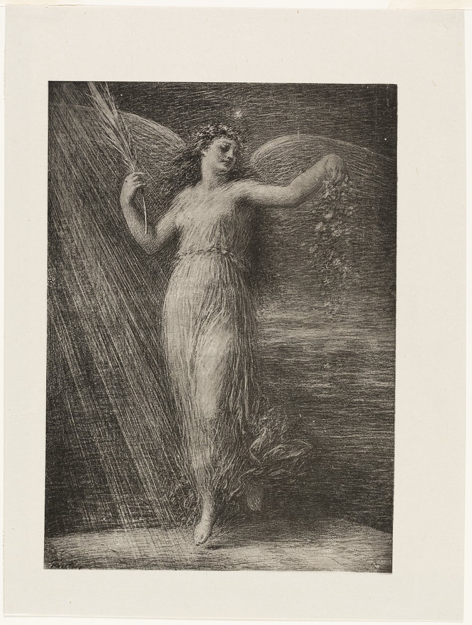 Probuzení od Ignace Henri Jean Fantin Latour