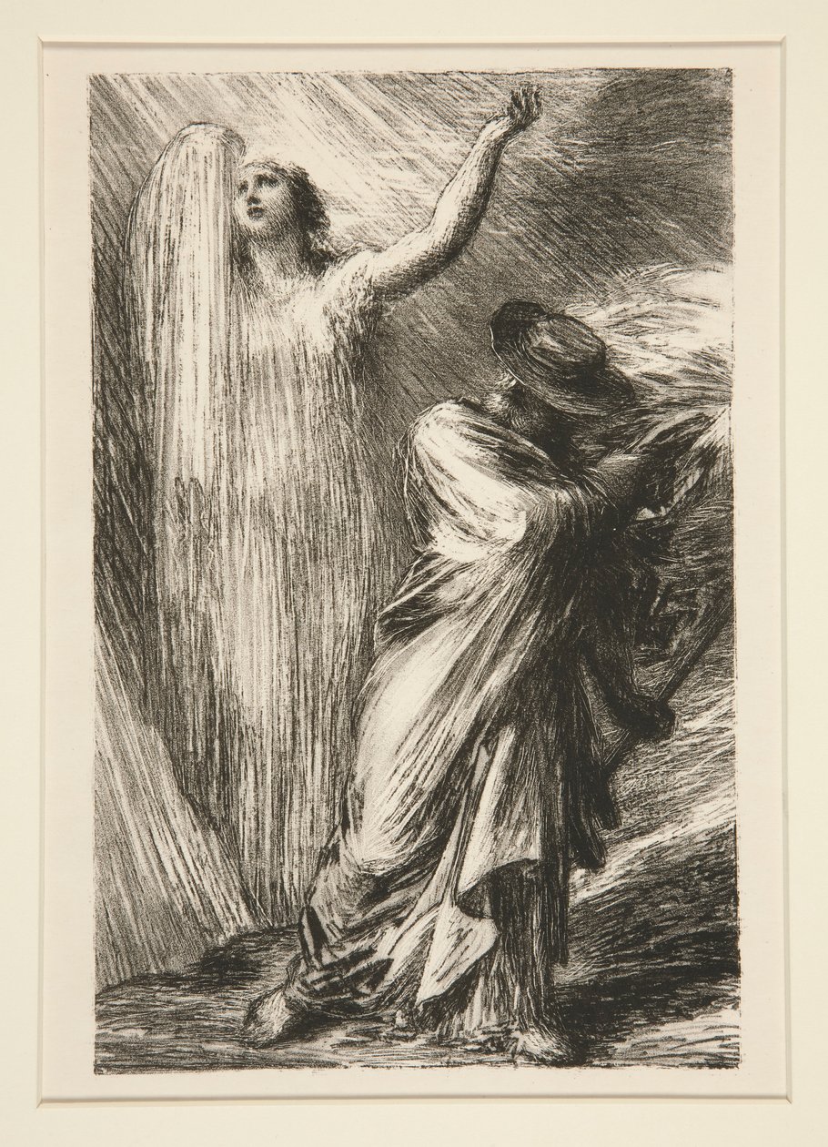 Siegfried: acte II, ?povolání d od Ignace Henri Jean Fantin-Latour